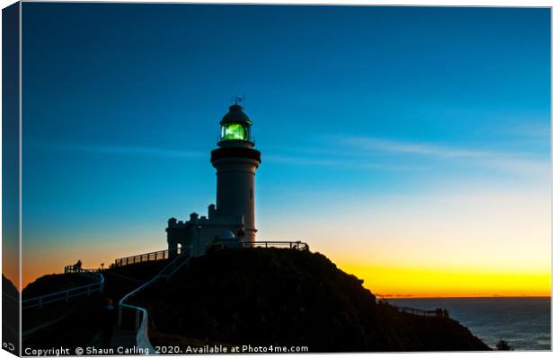 Cape Byron Lighthouse Canvas Print by Shaun Carling
