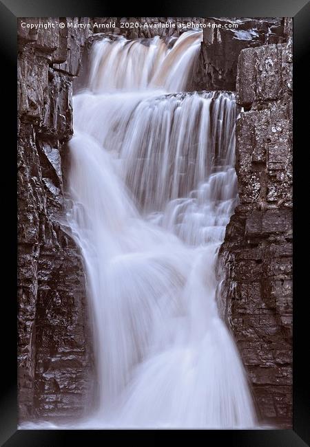 High Force Framed Print by Martyn Arnold