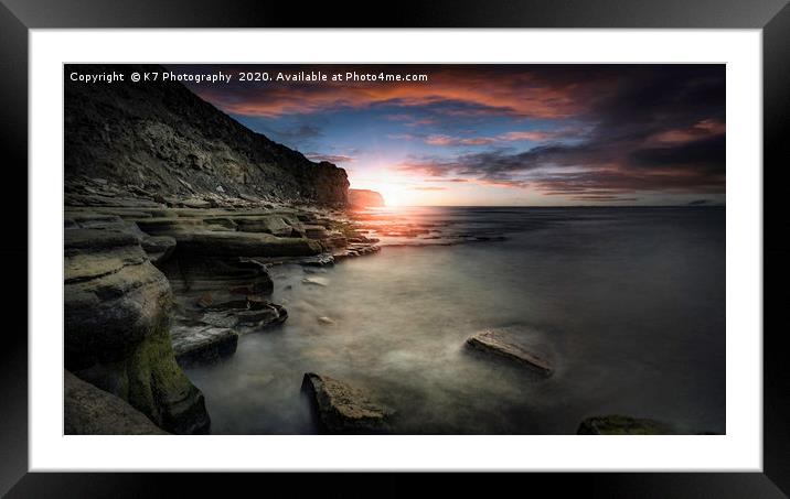 Old Hartley Sunrise Framed Mounted Print by K7 Photography