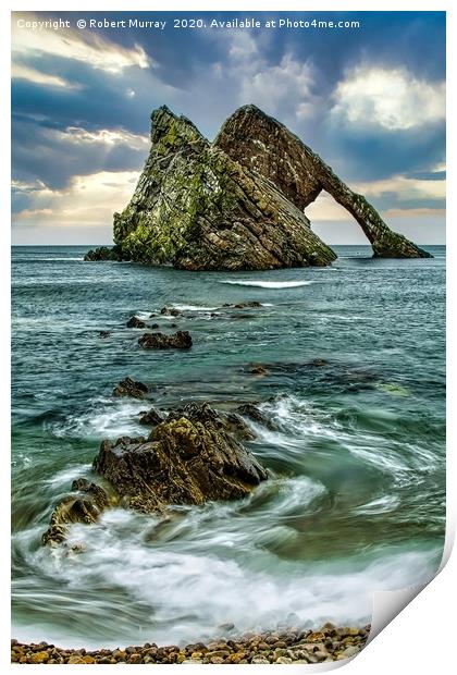 Bow Fiddle Rock Print by Robert Murray
