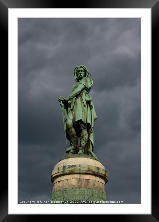 Vincingetorix from alesia  Framed Mounted Print by Ulrich Trappschuh