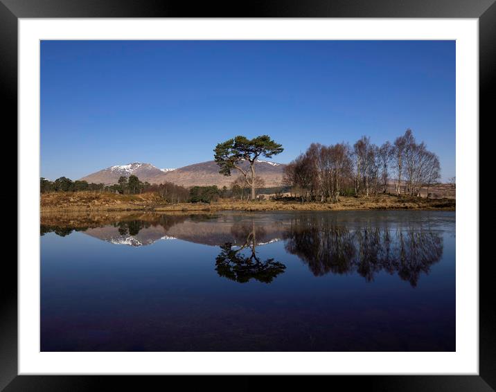 Loch Tulla Framed Mounted Print by Emma Dickson