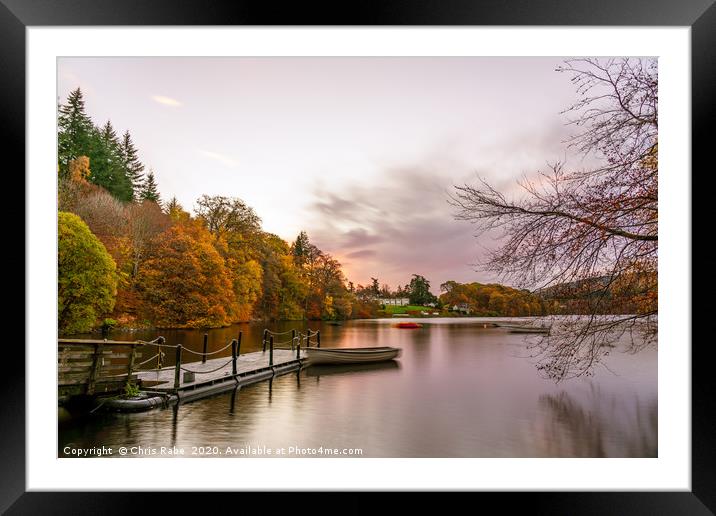 The Pitlochry hydro electric dam Framed Mounted Print by Chris Rabe