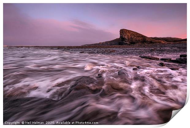 Nash Point Print by Neil Holman