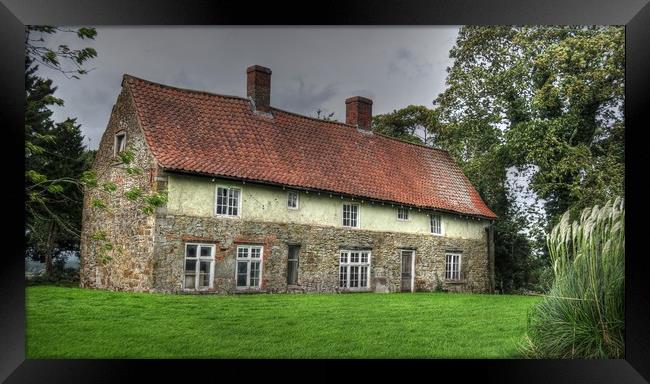 The Old Cottage - Nunnery Framed Print by Jon Fixter