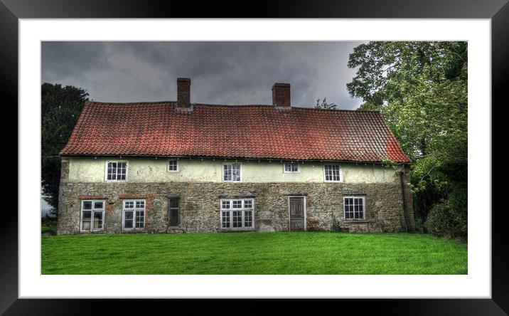 Old cottage - Nunnery Framed Mounted Print by Jon Fixter
