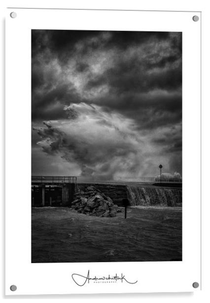 Storm Dennin  Acrylic by Andrew chittock