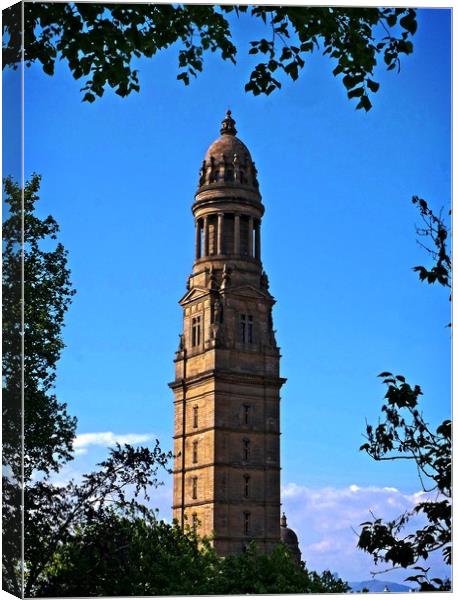 Victoria Tower, Greenock Canvas Print by Martin Smith