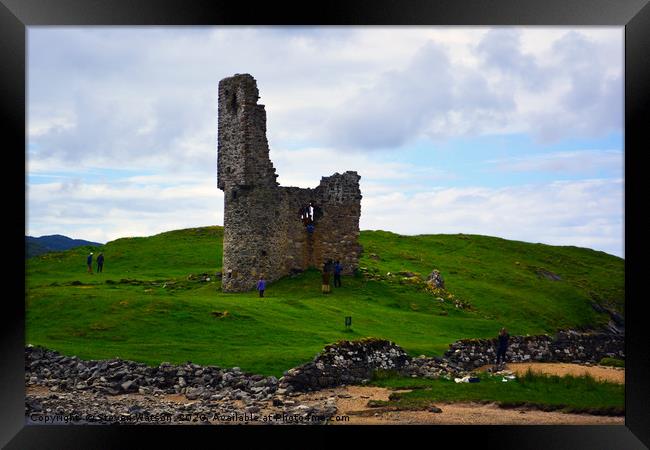 Ardvreck Castle Framed Print by Steven Watson