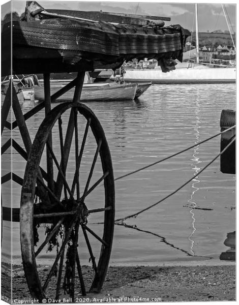 Landing stage Canvas Print by Dave Bell