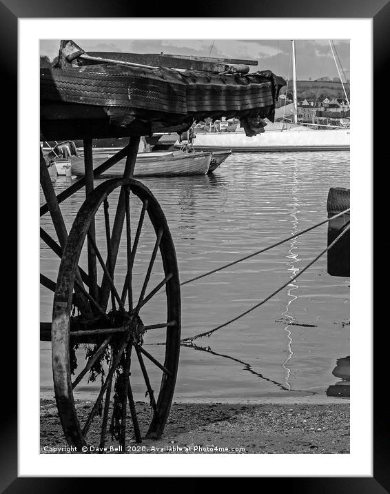 Landing stage Framed Mounted Print by Dave Bell