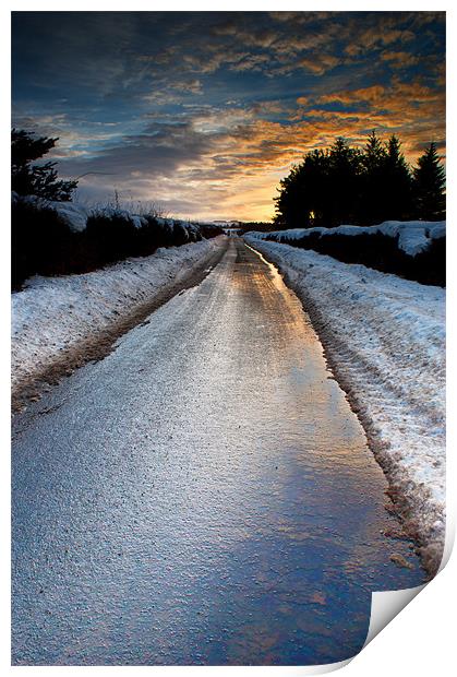 The road out Print by Keith Thorburn EFIAP/b