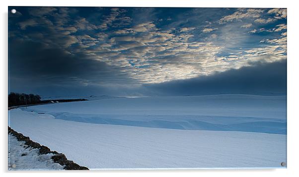 Snowscape Acrylic by Keith Thorburn EFIAP/b