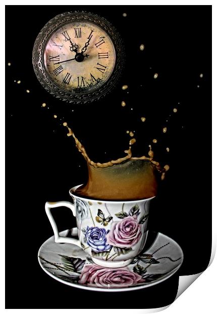 Coffee time Print by Martin Smith