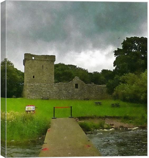 lochleven castle  Canvas Print by dale rys (LP)
