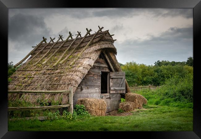 Anglo-Saxon Village Framed Print by Svetlana Sewell