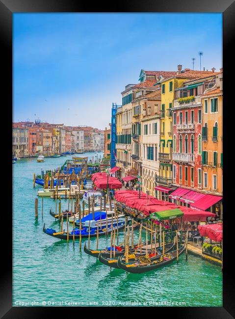 Venice Grand Canal, Italy Framed Print by Daniel Ferreira-Leite