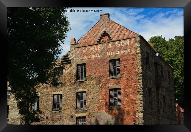 W. Lumley & Son Warehouse Framed Print by Edward Laxton