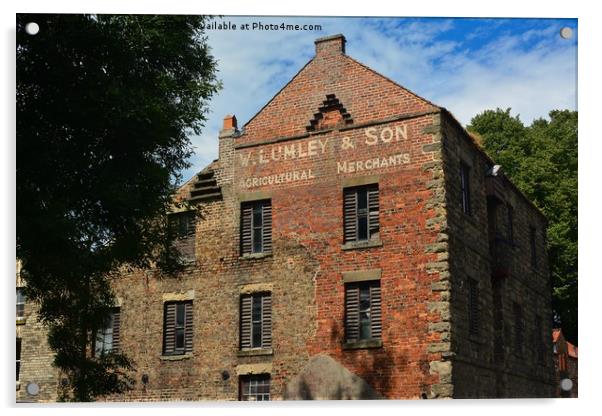 W. Lumley & Son Warehouse Acrylic by Edward Laxton