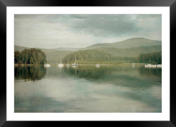 Early morning Framed Mounted Print by Larisa Siverina