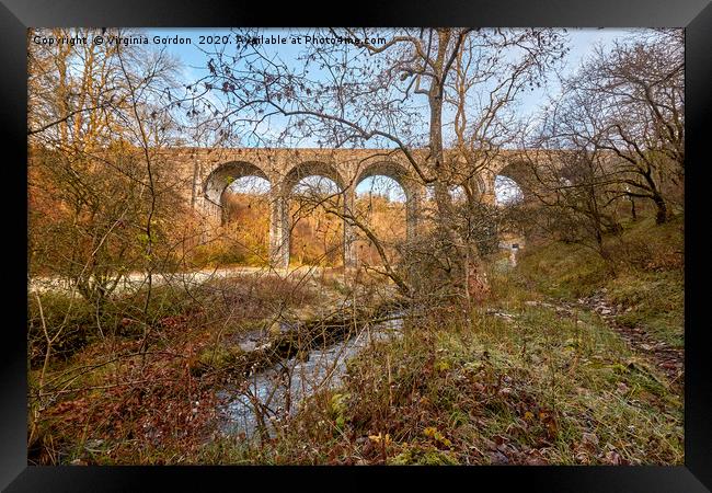 Pont Sarn Viaduct Framed Print by Gordon Maclaren