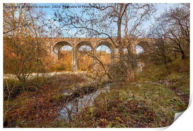 Pont Sarn Viaduct Print by Gordon Maclaren