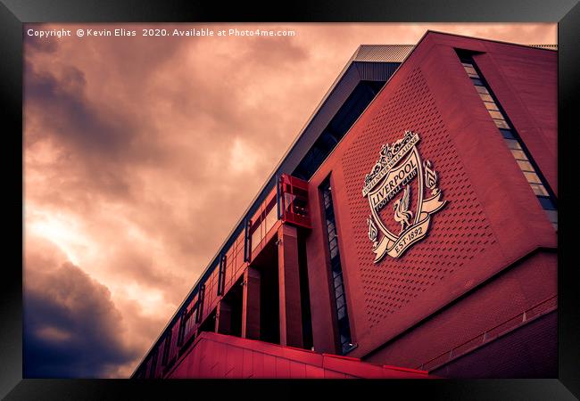 Anfield stadium Framed Print by Kevin Elias