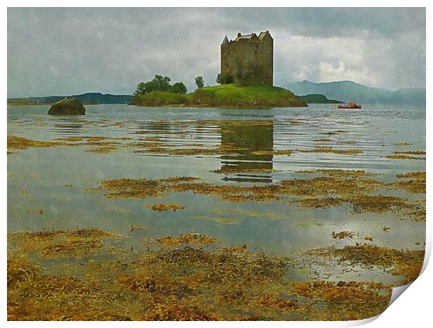 castle stalker argyll and bute   Print by dale rys (LP)