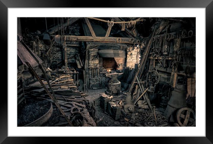 Smithy#2 Framed Mounted Print by Richard Downs