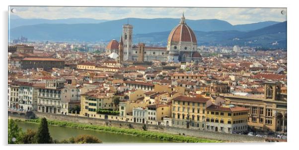 Florence Cathedral, formally the Cattedrale di San Acrylic by M. J. Photography
