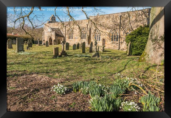 St Mary's, Wycliffe, Teesdale Framed Print by Richard Laidler