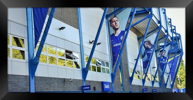 Stamford Bridge (stadium) Framed Print by M. J. Photography