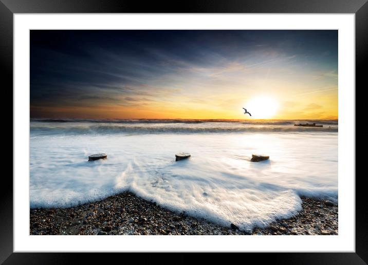 best of three Framed Mounted Print by mark leader