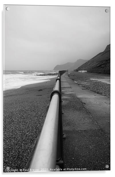 Handrail Acrylic by Paul Brewer