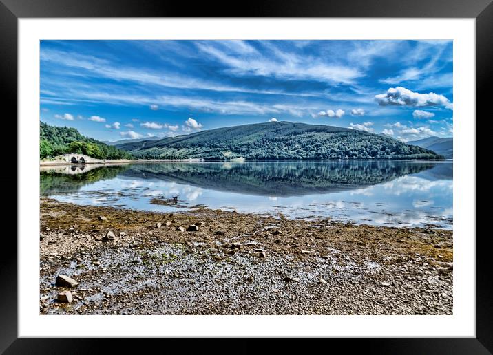 Inveraray Loch View Framed Mounted Print by Valerie Paterson