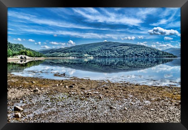 Inveraray Loch View Framed Print by Valerie Paterson