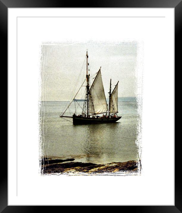 Carrick Roads Framed Mounted Print by Heather Newton