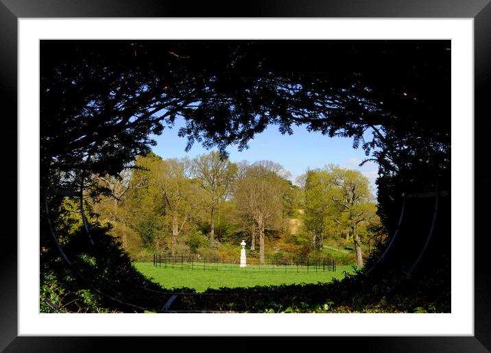 Hole Park and Gardens      Framed Mounted Print by Terry Hunt