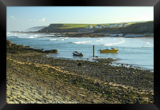 Bude Bay Framed Print by Dave Bell