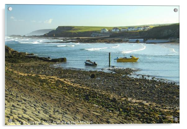 Bude Bay Acrylic by Dave Bell