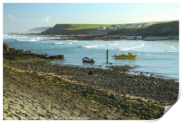 Bude Bay Print by Dave Bell