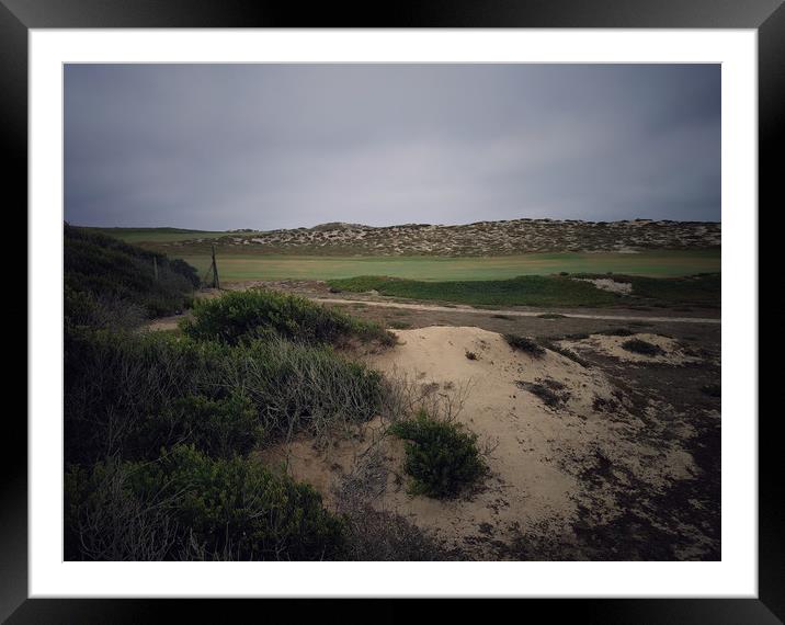 Golf field Framed Mounted Print by Larisa Siverina