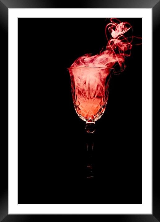 The Devil's Elixir Framed Mounted Print by Martin Smith