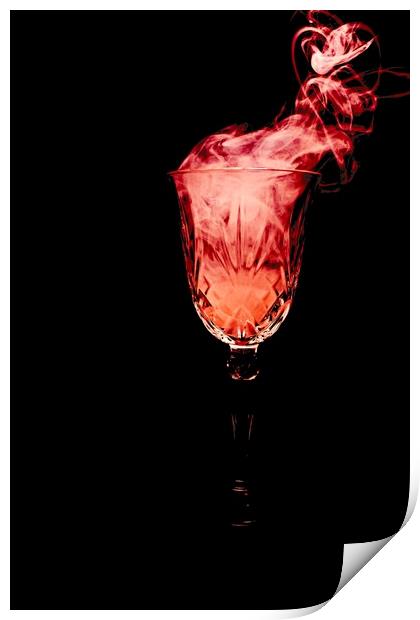 The Devil's Elixir Print by Martin Smith