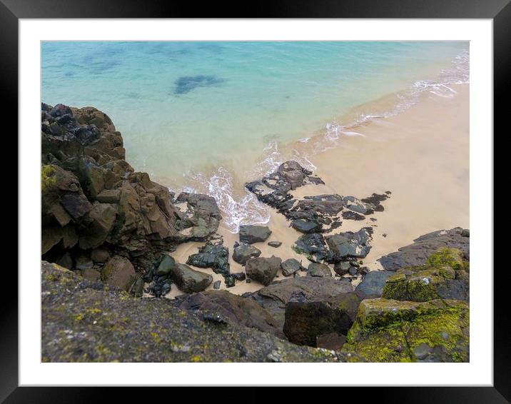 Serenity at St Ives Framed Mounted Print by Beryl Curran
