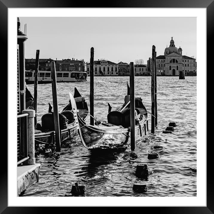 Venice Framed Mounted Print by David Martin