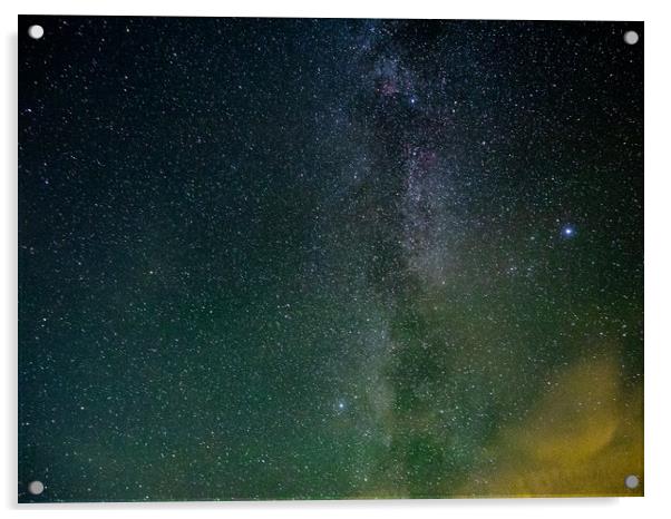 The Milky Way Acrylic by Emma Dickson