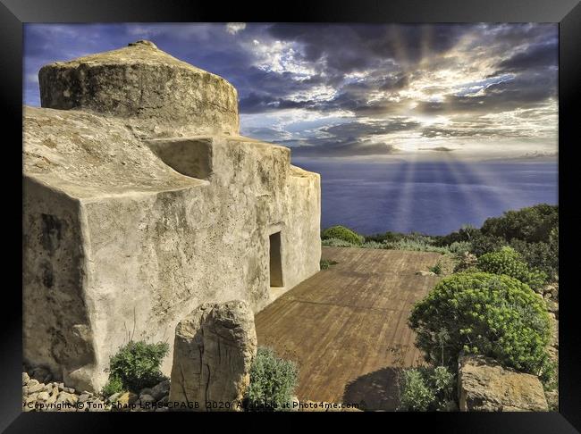 COASTAL CHAPEL Framed Print by Tony Sharp LRPS CPAGB