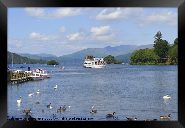 Bowness on lake Windermere Framed Print by Terry Hunt