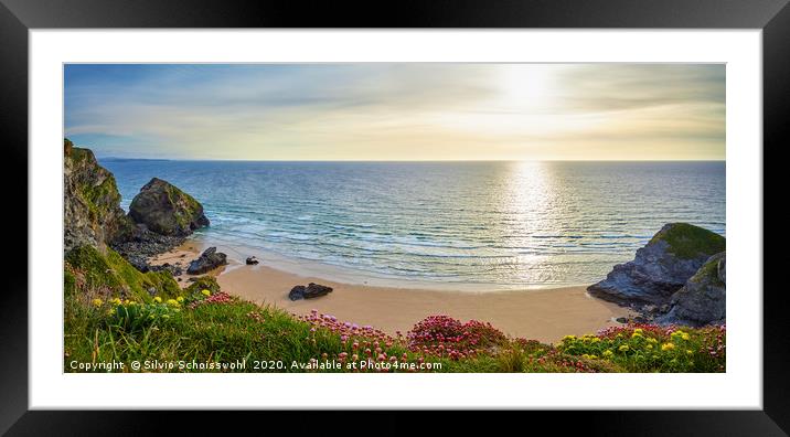 cornish spring Framed Mounted Print by Silvio Schoisswohl